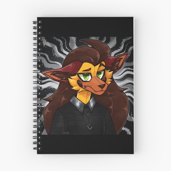 Item preview, Stylish Anthropomorphic Character with Striped Background designed and sold by Catsi-Nook-Art.