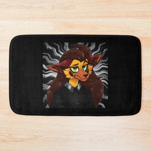 Item preview, Stylish Anthropomorphic Character with Striped Background designed and sold by Catsi-Nook-Art.
