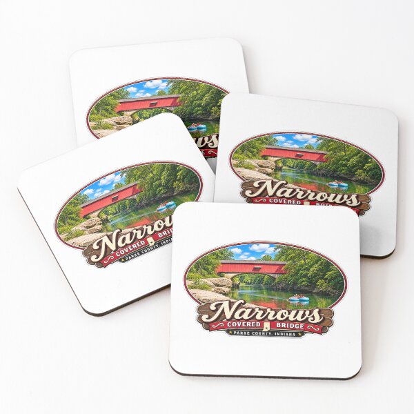 Item preview, Narrows Covered Bridge - Americana Series designed and sold by gotucoveredart.