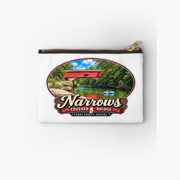Item preview, Narrows Covered Bridge - Americana Series designed and sold by gotucoveredart.