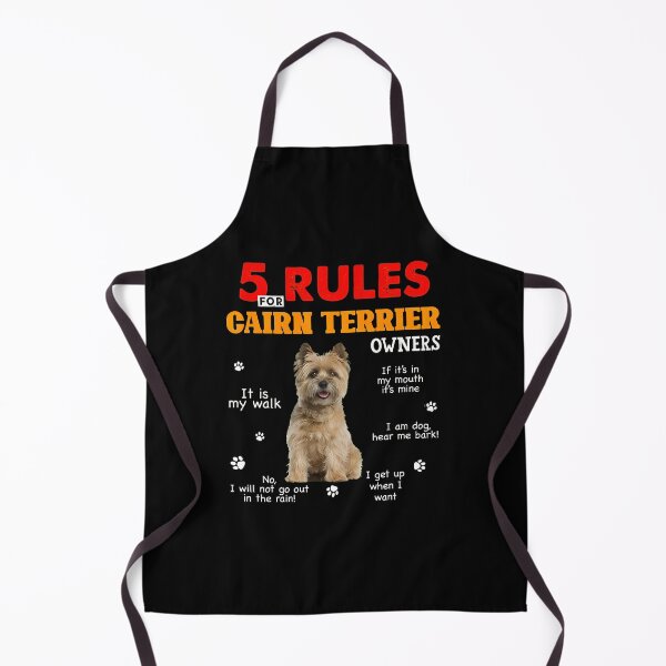 Item preview, 5 Rules For Cairn Terrier Owners Dog Design designed and sold by siravoloneg.