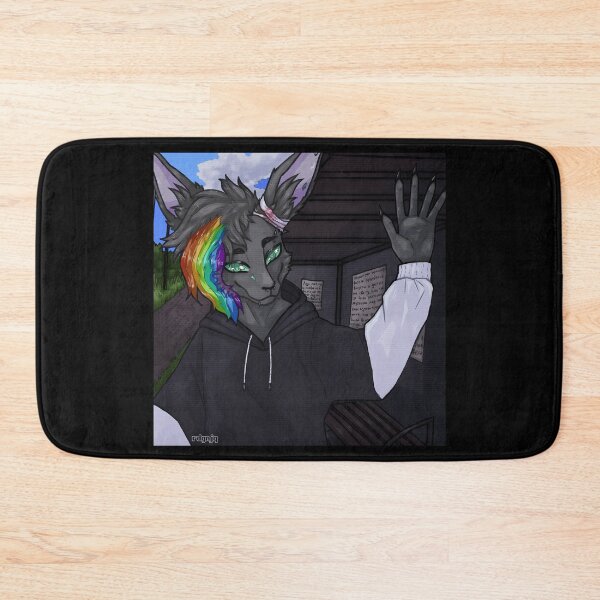Item preview, Rainbow Eared Character Art designed and sold by Catsi-Nook-Art.