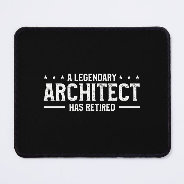 Item preview, Legendary Architect Has Retired Vintage Retro Style designed and sold by rodasbu.