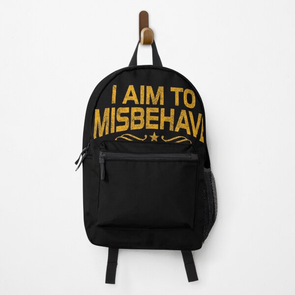 Item preview, I Aim To Misbehave designed and sold by Foxintheloart.