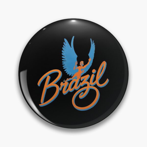 Artikelvorschau, Soaring Brazil Retro Winged Figure entworfen und verkauft von SilentCosmos.