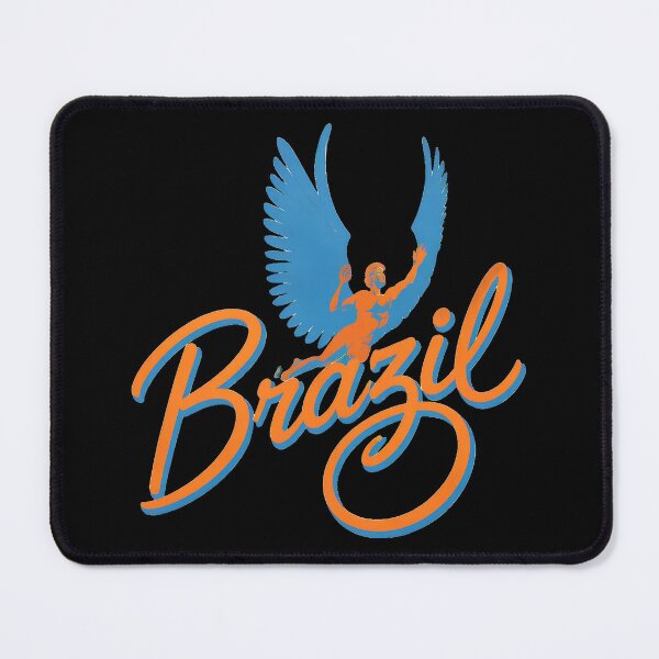 Item preview, Soaring Brazil Retro Winged Figure designed and sold by SilentCosmos.