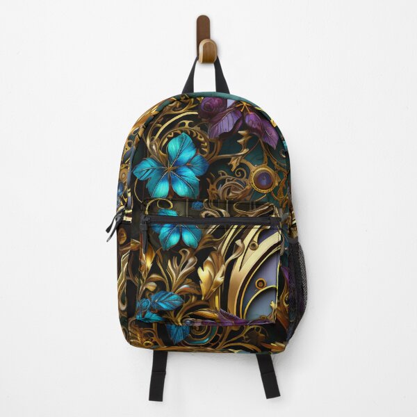 Item preview, Steampunk Flowers on Broken Stained Glass designed and sold by BrandonArtWorld.