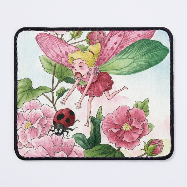 Item preview, November 10th birthday flower Hibiscus mutabilis Fairy designed and sold by 366birthflower.