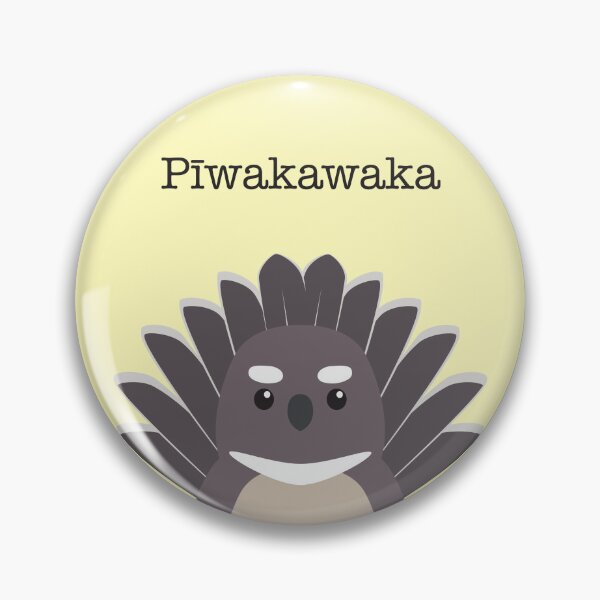 Item preview, Fantail Face New Zealand Bird designed and sold by Rebeccatiana.nz.