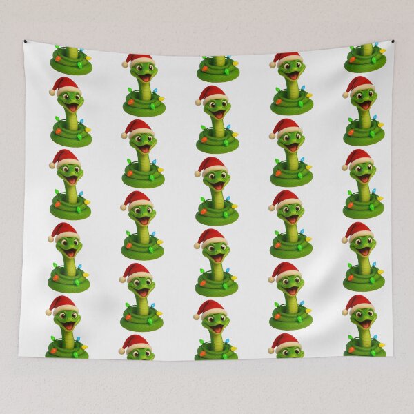 Artikelvorschau, Grüne Mamba-Weihnachtsbeleuchtung entworfen und verkauft von Sillytoe.