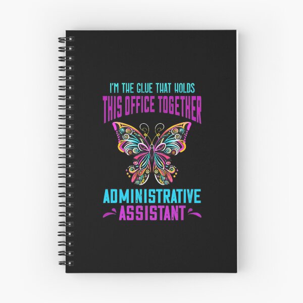 Item preview, Administrative Assistant Office Glue Butterfly Graphic designed and sold by bluterowey.