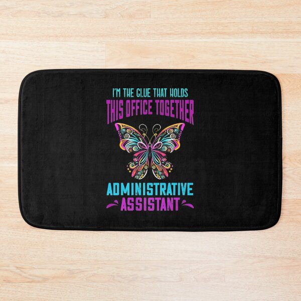 Item preview, Administrative Assistant Office Glue Butterfly Graphic designed and sold by bluterowey.
