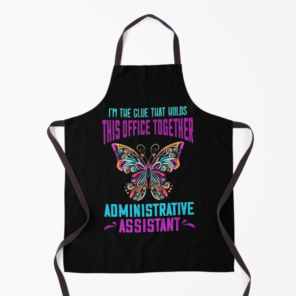 Item preview, Administrative Assistant Office Glue Butterfly Graphic designed and sold by bluterowey.