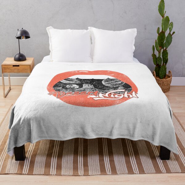 Item preview, Desert Night Surreal Space Lips Vintage Graphic designed and sold by The secret storage room.