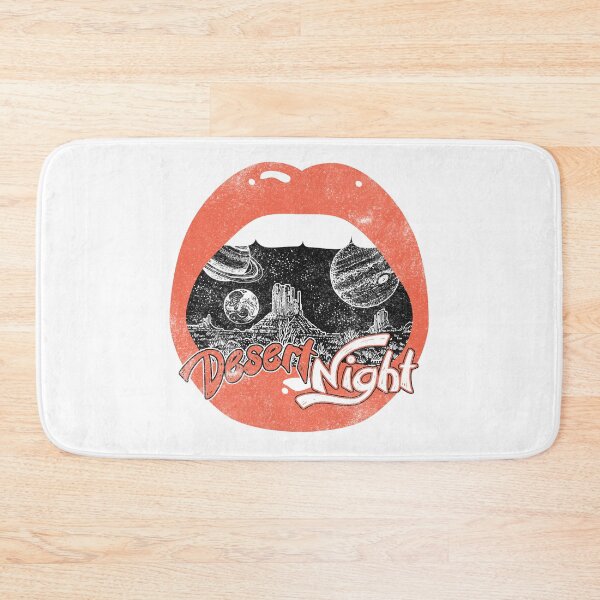 Item preview, Desert Night Surreal Space Lips Vintage Graphic designed and sold by The secret storage room.