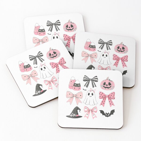 Item preview, Coquette Bow Halloween Pink Halloween Ghost Pumpkin T-Shirt designed and sold by Alan Cruz.