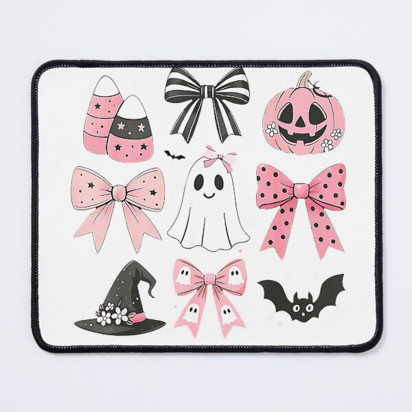Item preview, Coquette Bow Halloween Pink Halloween Ghost Pumpkin T-Shirt designed and sold by Alan Cruz.
