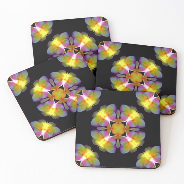 Item preview, Plumeria Kaleidoscope 8 designed and sold by KaleidoscopeMeg.