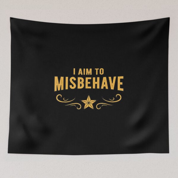 Item preview, Mi objetivo es portarme mal de forma divertida designed and sold by Foxintheloart.