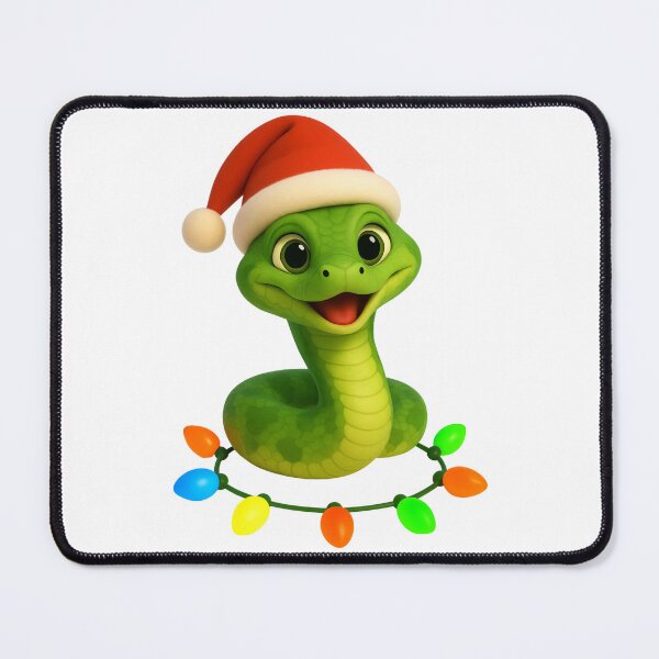 Item preview, Green Rat Snake Christmas Lights designed and sold by Sillytoe.