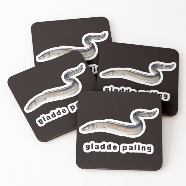Item preview, Gladde Paling Eel Humorous Dutch Saying designed and sold by findOutDraw.