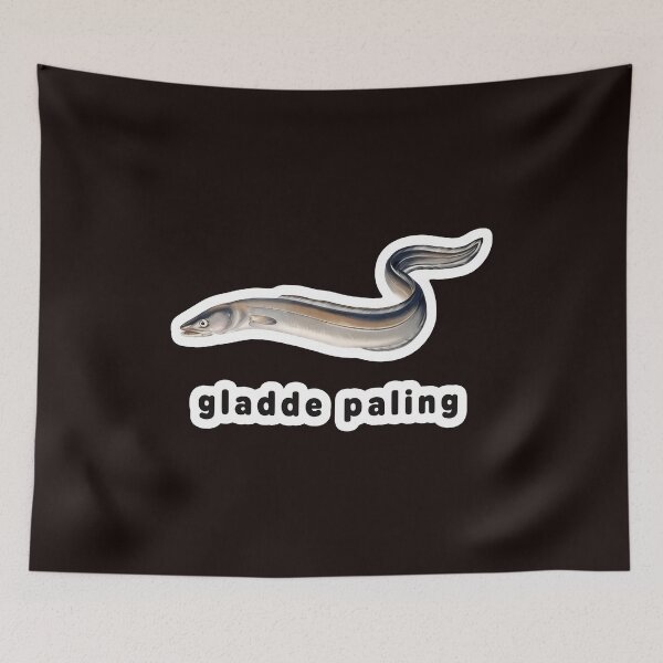 Item preview, Gladde Paling Eel Humorous Dutch Saying designed and sold by findOutDraw.