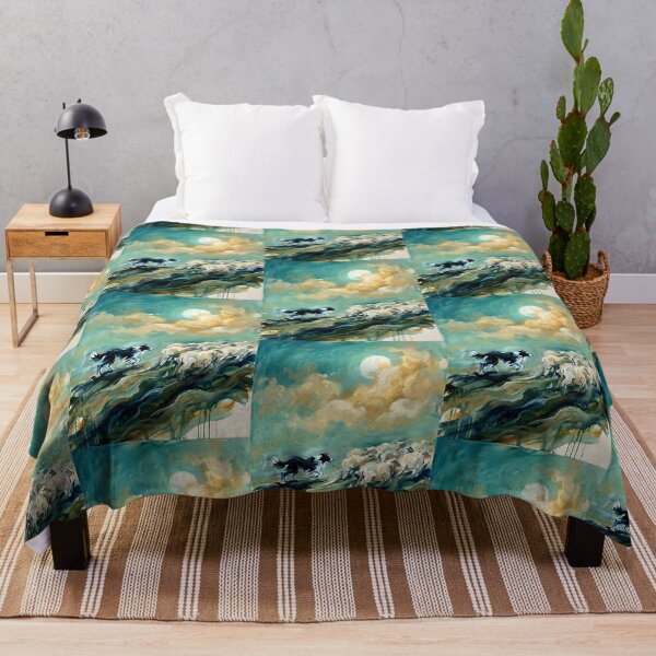Item preview, Border Collie Herding Sheep Abstract Painting designed and sold by PictoVibe.