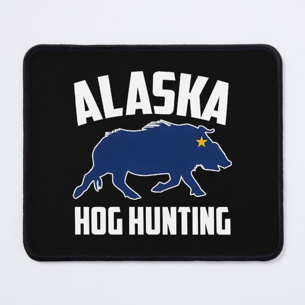Item preview, Alaska Hog Hunting Wild Boar Alaska Flag Graphic designed and sold by rodasbu.