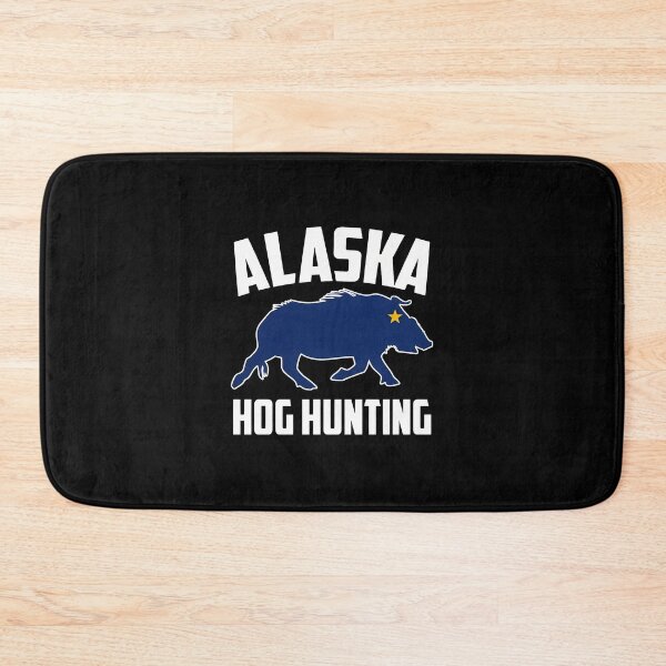 Item preview, Alaska Hog Hunting Wild Boar Alaska Flag Graphic designed and sold by rodasbu.