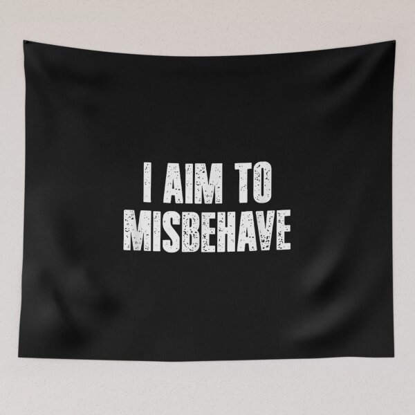 Item preview, Mi objetivo es portarme mal y ser rebelde. designed and sold by Foxintheloart.