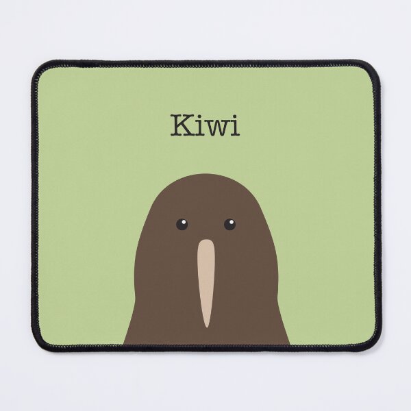 Item preview, Kiwi Face New Zealand Bird designed and sold by Rebeccatiana.nz.