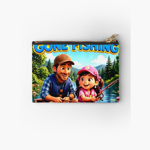 Item preview, Gone Fishing with Dad, Girl designed and sold by Iron El Studios.