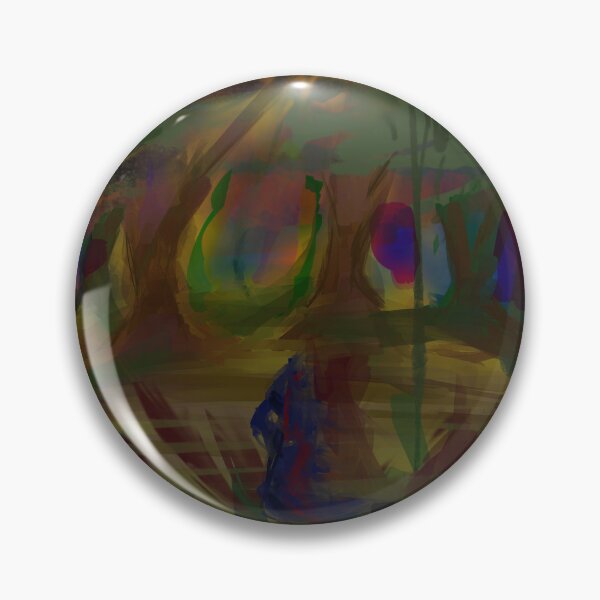 Item preview, Dusk Mirage: Abstract Impressionist Forest designed and sold by Khobz-Bzebda.