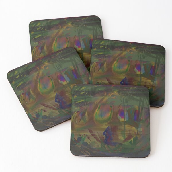 Item preview, Dusk Mirage: Abstract Impressionist Forest designed and sold by Khobz-Bzebda.