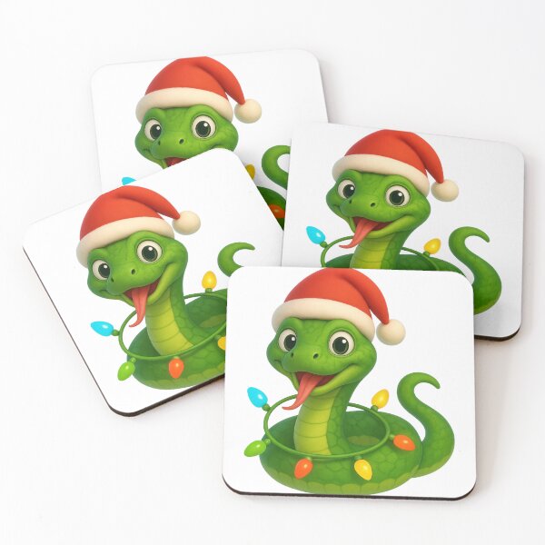 Item preview, Green Snake Christmas Lights designed and sold by Sillytoe.