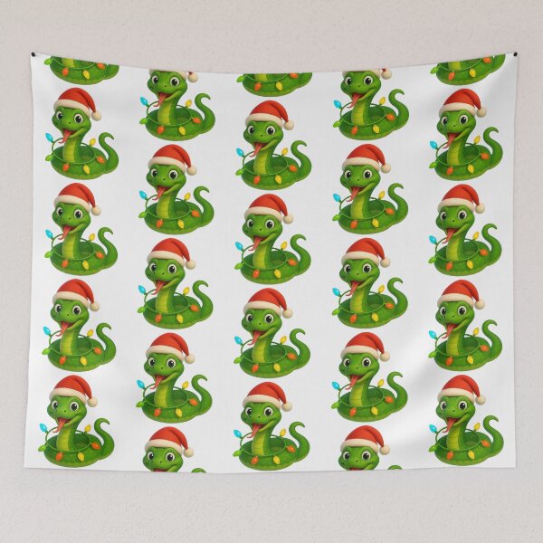 Item preview, Green Snake Christmas Lights designed and sold by Sillytoe.