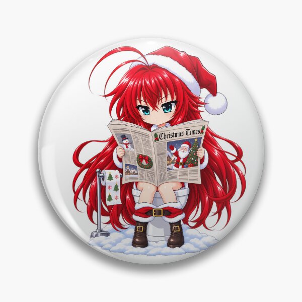Item preview, Rias Gremory High School DxD Christmas Newspaper Humor designed and sold by mildaclairmo.