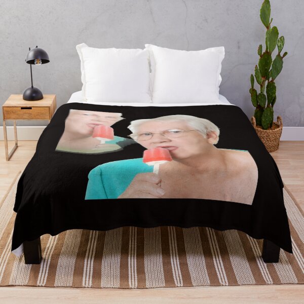 Item preview, Grandma Licking Popsicle Fun Retro designed and sold by Bloowardi.