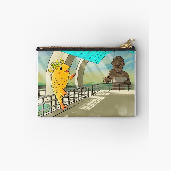 Item preview, Bizarre Encounter: Surreal Fish Mascot designed and sold by Khobz-Bzebda.