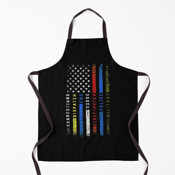Item preview, American Flag Thin Lines Support Professions designed and sold by bluterowey.