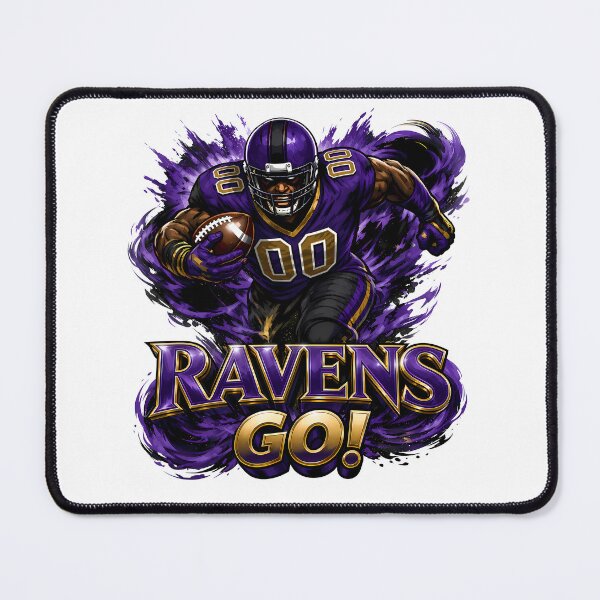 Item preview, Ravens Go! Baltimore Ravens Football Fan #0117 designed and sold by GLUVY-THEME.