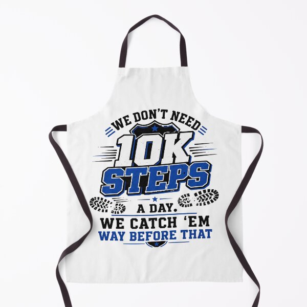 Item preview, Police 10K Steps designed and sold by 321IslandPrints.
