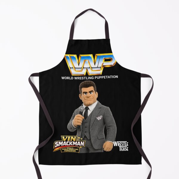Item preview, Vin Smackman World Wrestling Puppetation Owner designed and sold by Wrestle-Tease.