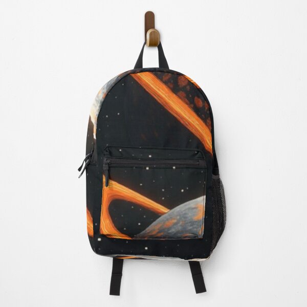Item preview, Orange Grey Ringed Planet #1 designed and sold by Jadelight's AI Slop.