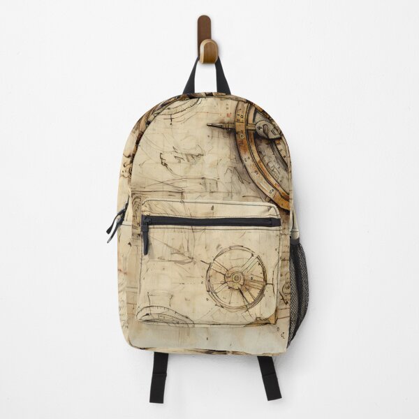 Item preview, Vintage Gear Drawings on Antique Manuscript designed and sold by BrandonArtWorld.