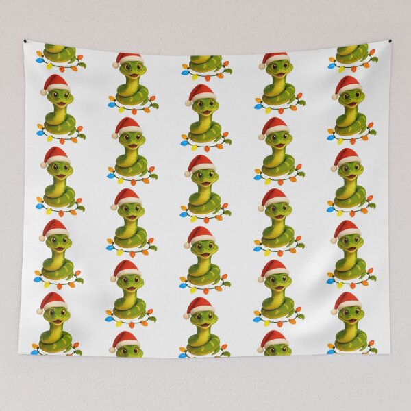 Item preview, Green Tree Python Christmas Lights designed and sold by Sillytoe.