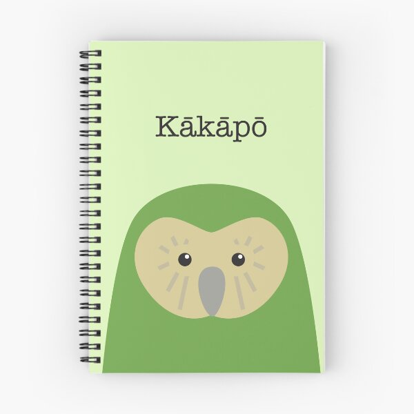 Item preview, Kakapo Face New Zealand Bird designed and sold by Rebeccatiana.nz.