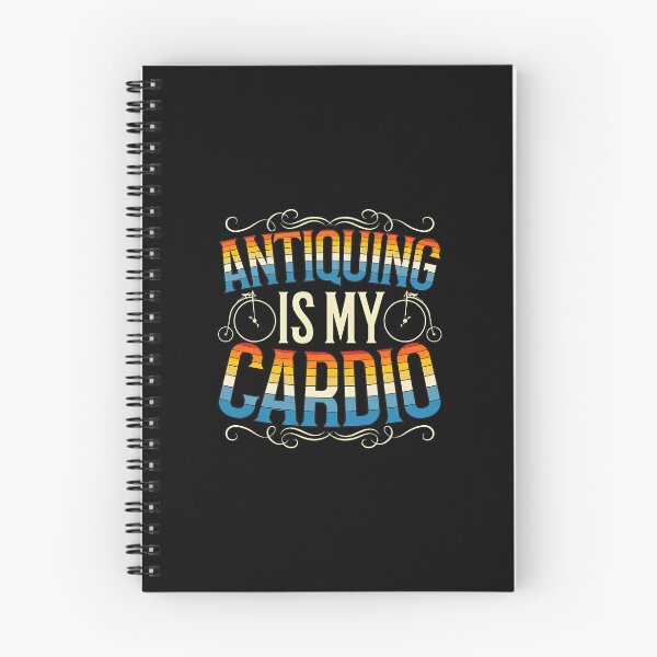 Item preview, Antiquing Is My Cardio Retro Vintage Bicycle Art designed and sold by bluterowey.