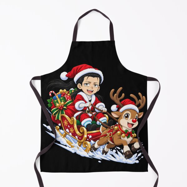 Item preview, Konro Sagamiya Fire Force Christmas Sleigh Reindeer Delivery designed and sold by mildaclairmo.