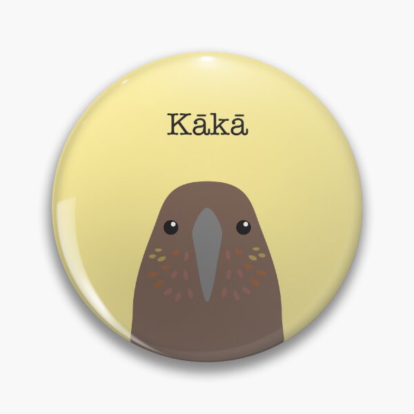 Item preview, Kaka Face New Zealand Bird designed and sold by Rebeccatiana.nz.